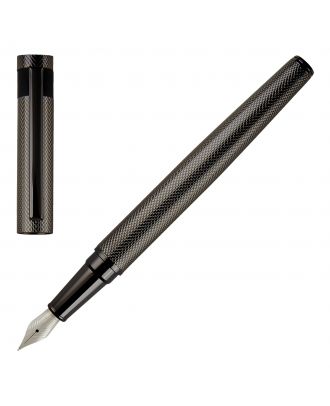 Hugo Boss Loop Diamond Gun Fountain Pen
