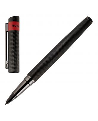 Hugo Boss Diamond Loop Black Rollerball Pen