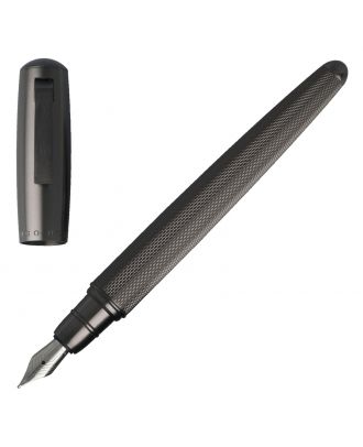 Hugo Boss Matte Dark Chrome Vulpen