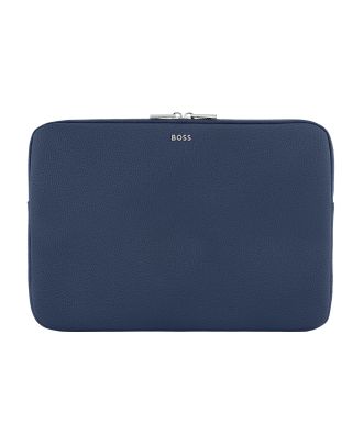 Hugo Boss Classic Grained Navy Laptophoes 13"
