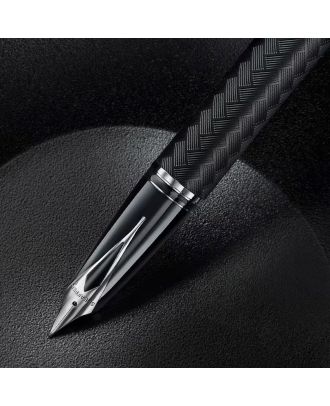 Sheaffer Legacy 9066 Chevron Matte Black Gunmetal Trim Vulpen