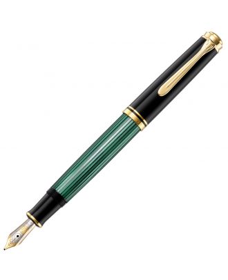 Pelikan Souverän 600 Black Green Vulpen