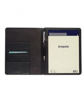 Maverick All Black A5 Writing Pad without Zipper