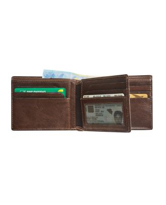 Maverick Brown Lederen Ceditcard Portefeuille