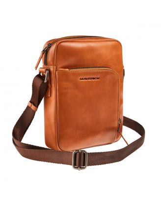 Maverick New Men Lederen Schoudertas XS