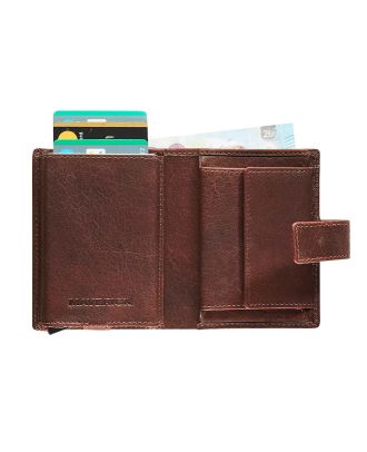 Maverick Rough Gear Lederen RFID Compact cardprotector