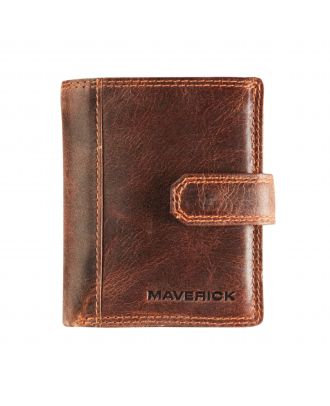 Maverick The Original Lederen RFID pasjeshouder met cardprotector