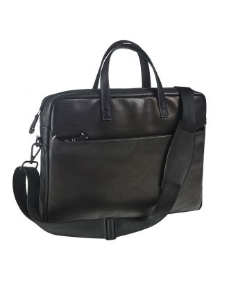 Maverick Urban Classic lederen business tas met laptopvak 15,6"