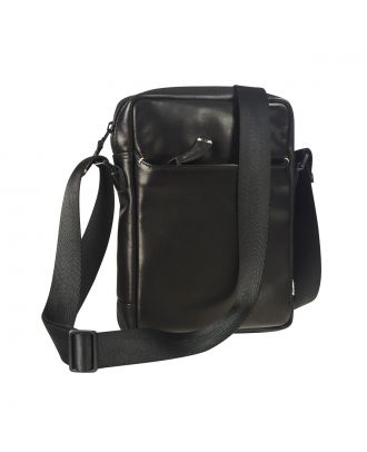 Maverick Urban Classic Black Lederen Schoudertas XS