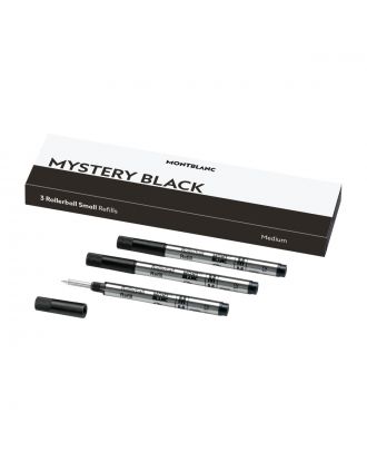 Montblanc Rollerball Vulling Small Medium Zwart (3 stuks)