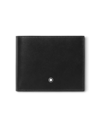 Montblanc Meisterstück Wallet 10 Kaartsleuven met Muntvak Zwart