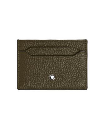 Montblanc Grain Card Holder 5cc Khaki
