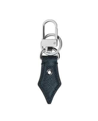 Montblanc Nib Sleutelhanger Sartorial Tweed Blue