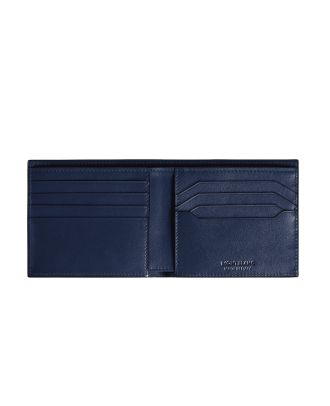 Montblanc Meisterstück Wallet 8 Kaartsleuven Zwart Ink Blue