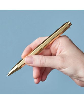Paper Republic le stylo needlepoint pen Brass