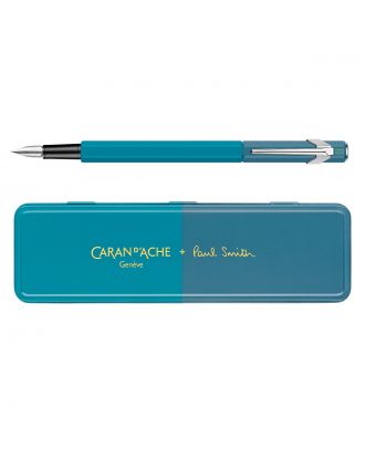 Caran d'Ache 849 Paul Smith Cyan & Steel Limited Edition Vulpen