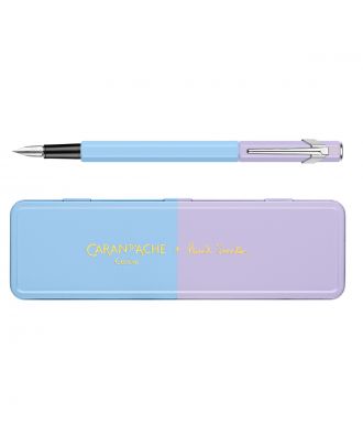 Caran d'Ache 849 Paul Smith Skyblue & Lavender Limited Edition Vulpen