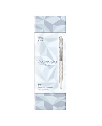 Caran d’Ache 849 Alpine Frost White Balpen