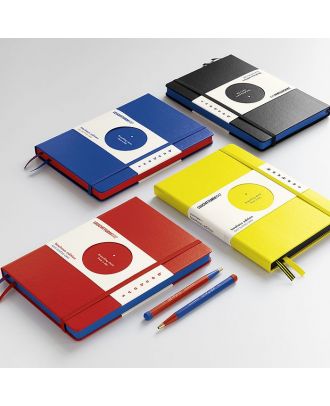 Leuchtturm1917 Notitieboek Medium Bauhaus Edition Black Dotted