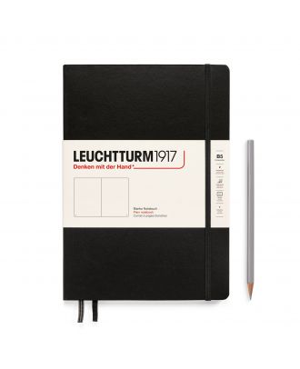 Leuchtturm1917 Notebook Composition B5 Hardcover Black Plain