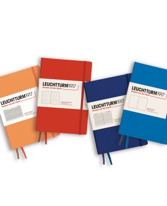 Leuchtturm1917 Notitieboek Medium Softcover Lobster Gelijnd