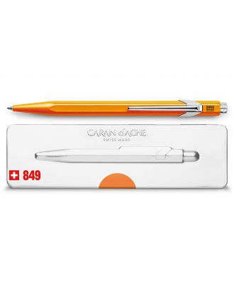 Caran d''Ache 849 Orange Ballpoint Pen