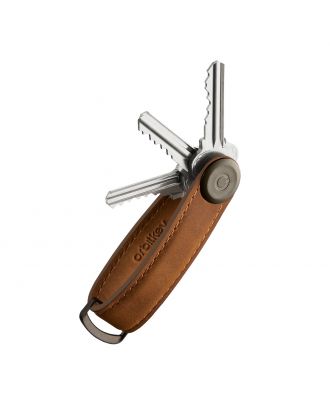 Orbitkey 2.0 Crazy Horse Chestnut Brown