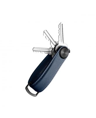 Orbitkey Key Organiser Pro Saffiano Oxford Navy Leather