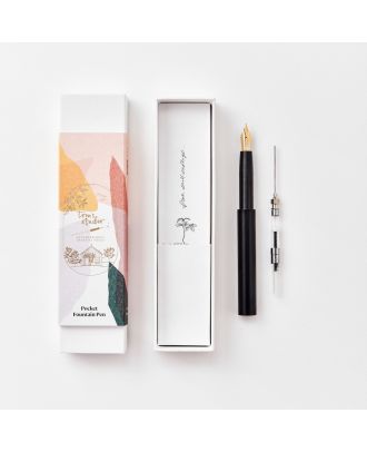 Tom's Studio Pocket Fountain Pen V2 Black