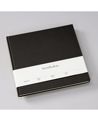 Semikolon Gastenboek Slim Black