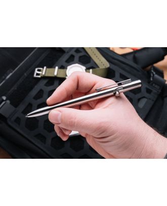 Tactile Turn Slim Bolt Action Pen Titanium Standard Balpen