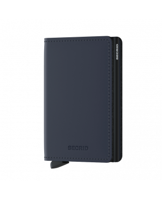 Secrid Slim Wallet Nightblue Matte