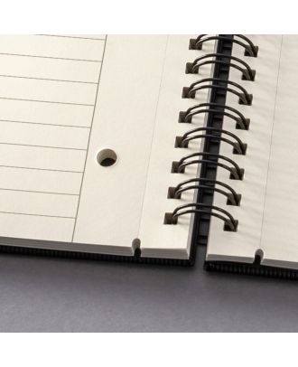Sigel Conceptum Spiraalblok A4+ Zwart Hard cover Gelijnd