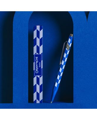 Caran d'Ache 849 Mosaic Royal Blue Balpen