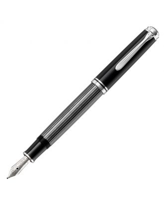 Pelikan Souveran 405 Stresemann Black Antraciet Vulpen
