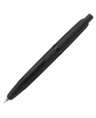 Pilot Capless Stripe Black Matte Fountain Pen