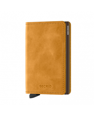 Secrid Slim Wallet Leather Vintage Ochre