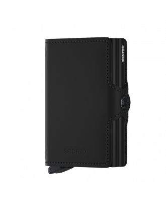 Secrid Twin Wallet Leather Black Matte