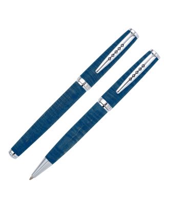 Tom Hessin Edinburgh Collection Firth Blue Vulpen en Balpen Set