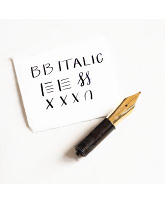 Tom's Studio Cursive Italic Vulpen Penpunt