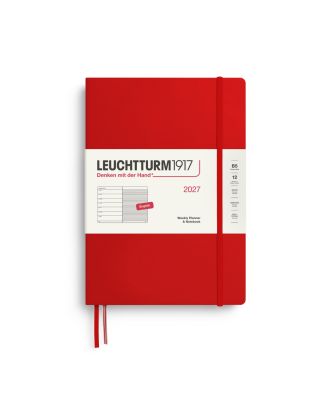 Leuchtturm1917 Agenda 2027 Weekplanner + Notities Composition B5 Cherry