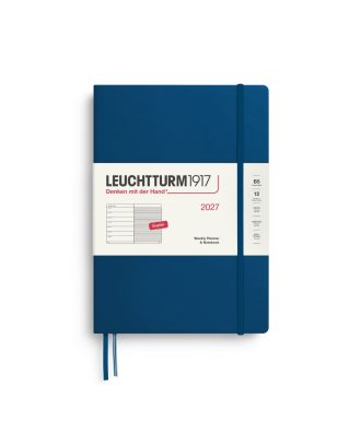 Leuchtturm1917 Agenda 2027 Weekplanner + Notities Composition B5 Indigo