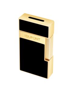 S.T. Dupont Biggy Black Lacquer and Gold Aansteker