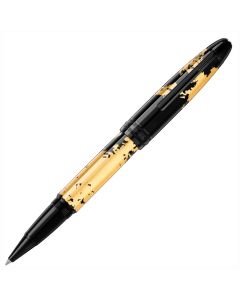 Montblanc Meisterstuck Solitaire LeGrand Gold Leaf Calligraphy Roller