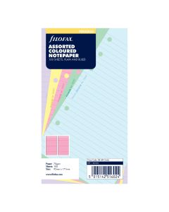 Filofax Vulling Personal Assortiment Gekleurd Gelijnd