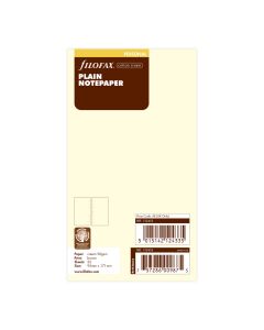 Filofax Vulling Personal Cotton Cream Blanco