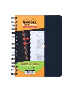 Rhodia Exa Book Vulling A5 Geruit Zwart