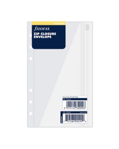 Filofax Vulling Personal Omslag met Ritssluiting Transparant