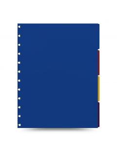 Filofax Notebook Vulling Pocket Bladwijzers Bright Coloured