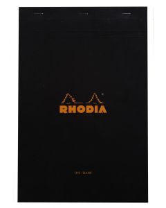 Rhodia Notitieblok A4+ No. 19 Geruit Zwart